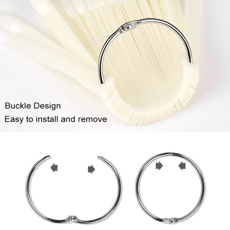 3套一賣 扇形指甲模具色板指甲油色卡美甲显示板