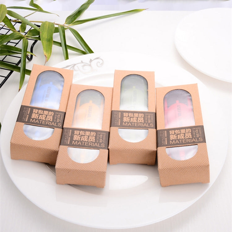 3件/套 迷你戶外便攜式旅行筷子勺叉套裝糖果色摺疊餐具學生兒童廚房工具