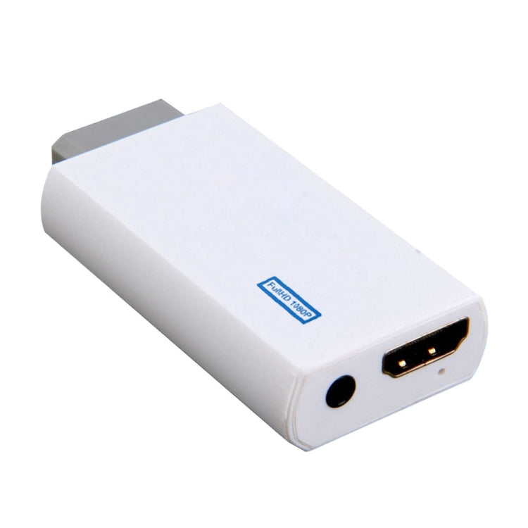 Nintendo Wii Hassle免費即插即用Wii轉HDMI 1080p轉換器適配器Wii2hdmi 3.5mm音頻盒Wii-link