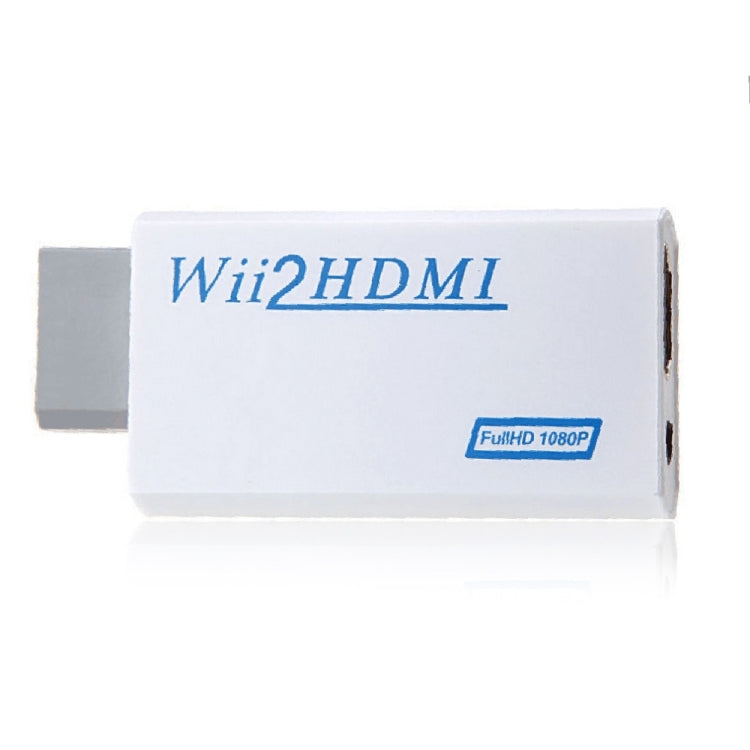 Nintendo Wii Hassle免費即插即用Wii轉HDMI 1080p轉換器適配器Wii2hdmi 3.5mm音頻盒Wii-link