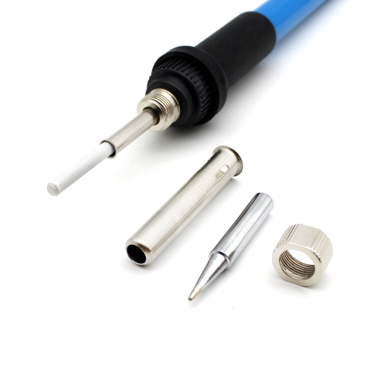 60W可調溫電烙鐵套件 + 5個提示便攜式焊接修理工具鑷子刀