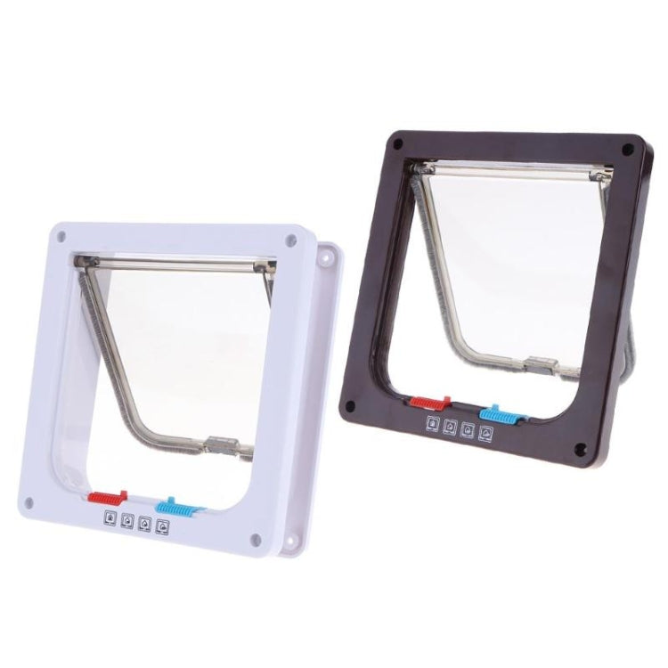 寵物門4種方式可鎖安全翻蓋門為小貓壁掛門動物小寵物貓狗門