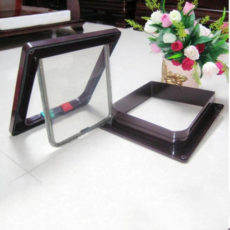 寵物門4種方式可鎖安全翻蓋門為小貓壁掛門動物小寵物貓狗門