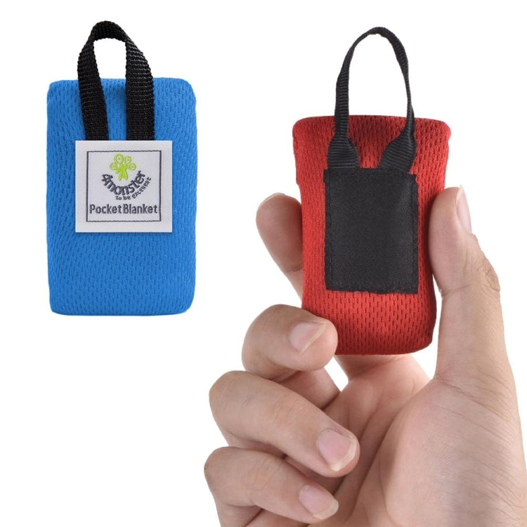 便攜式超薄摺疊野營墊口袋防水毯戶外野餐墊沙灘墊，尺寸：70 * 11cm