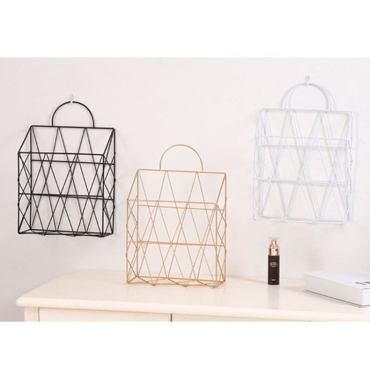 北歐風格雜誌置物架文件書架桌面掛架