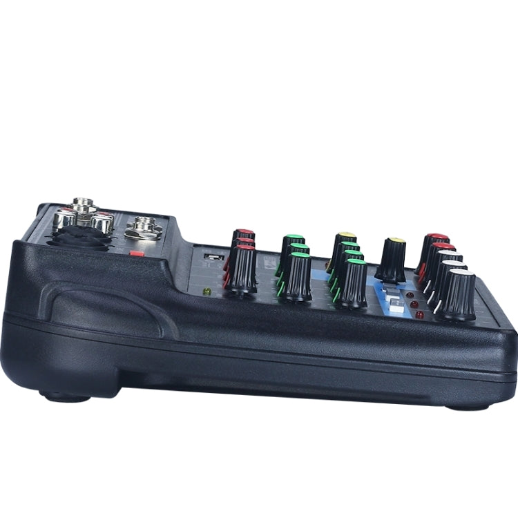 藍牙聲卡4路調音台 家用舞台USB小型調音台