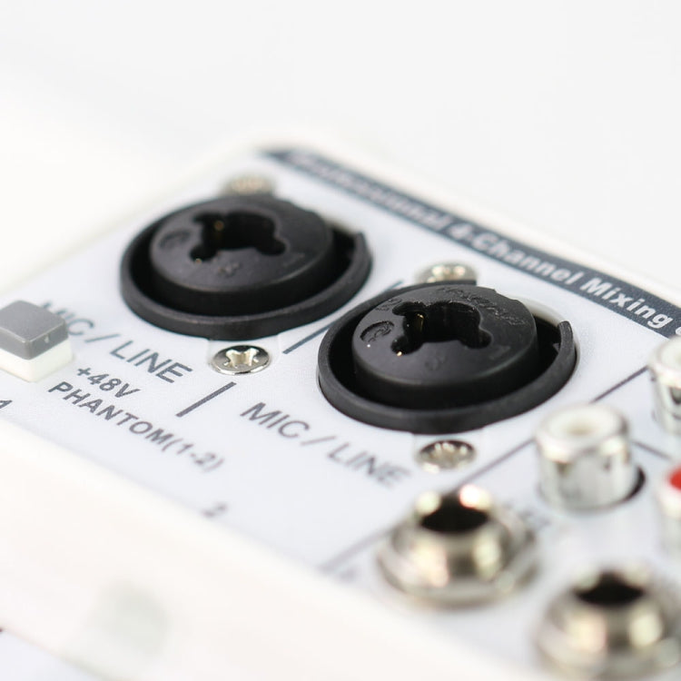 藍牙聲卡4路調音台 家用舞台USB小型調音台