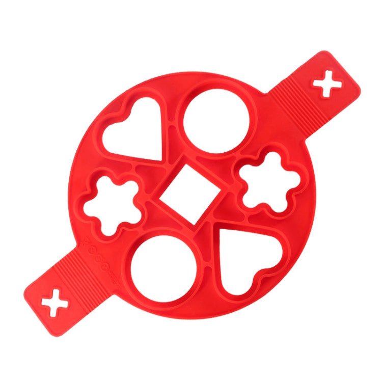 Anpro 不粘鍋烹飪工具 蛋環製作器蛋硅膠模具 煎餅芝士蛋鍋平底鍋翻轉廚房烘焙配件