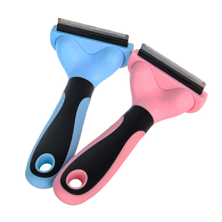 寵物梳子不銹鋼雙面開結清潔美容脫毛梳