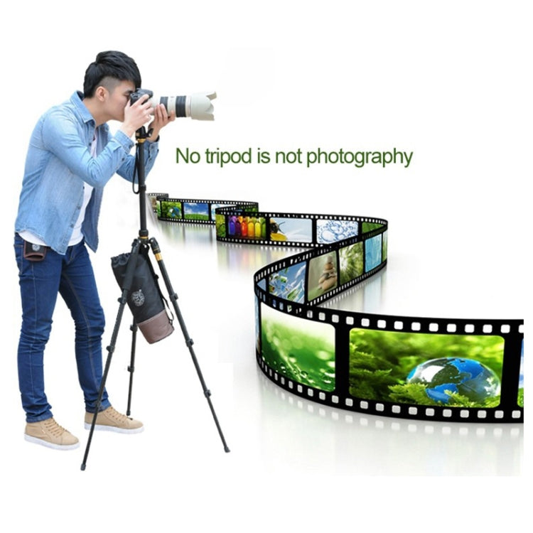 Q555鋁合金單反相機扳扣式旅行三腳架支架