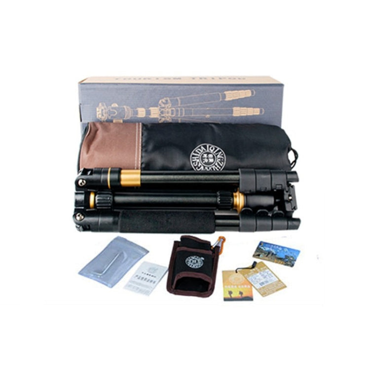 Q555鋁合金單反相機扳扣式旅行三腳架支架