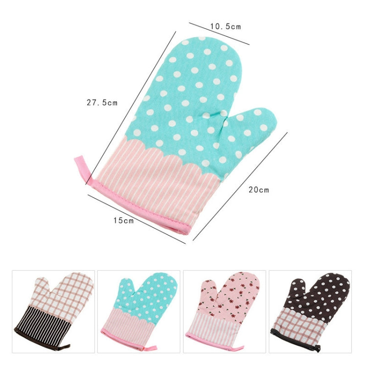 2件一賣 微波爐專用隔熱手套 加厚耐高溫防燙廚房烘焙手套