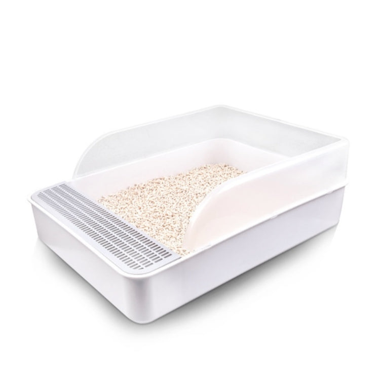 貓砂盆半封閉式方形屎盆寵物廁所