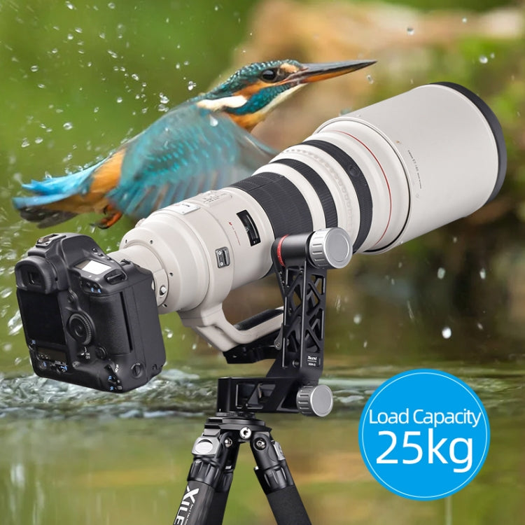 喜樂途 XGH3觀鳥長遠焦大炮鏡頭全鏤空超輕攝影單反懸臂雲台