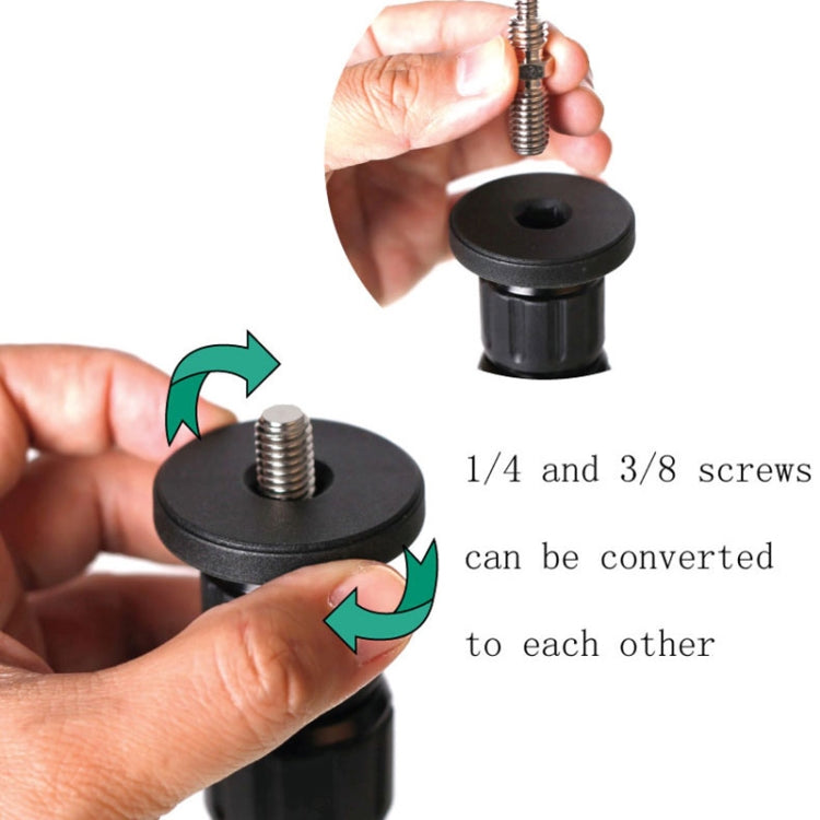 喜樂途 XM263A 鋁合金單反相機桌面三腳架延長桿配件