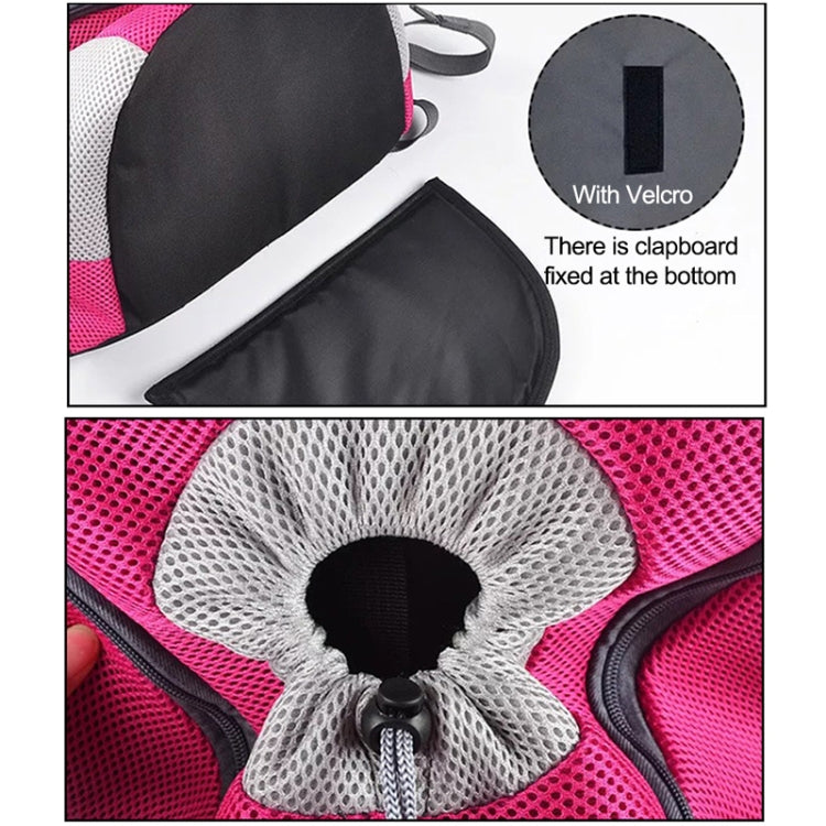 戶外寵物狗手提包前袋雙肩手提背包旅行網眼背包頭