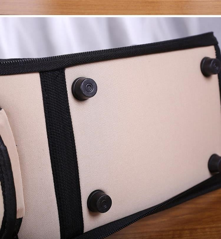 便攜貓咪手提包可摺疊旅行包小狗攜帶網眼單肩寵物包