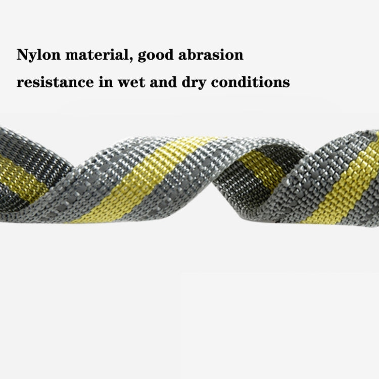 狗狗戶外防沖牽引繩尼龍反光彈力伸縮遛狗繩