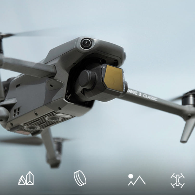 適用於DJI Mavic 3 Classic PGYTECH 多層鍍膜濾鏡