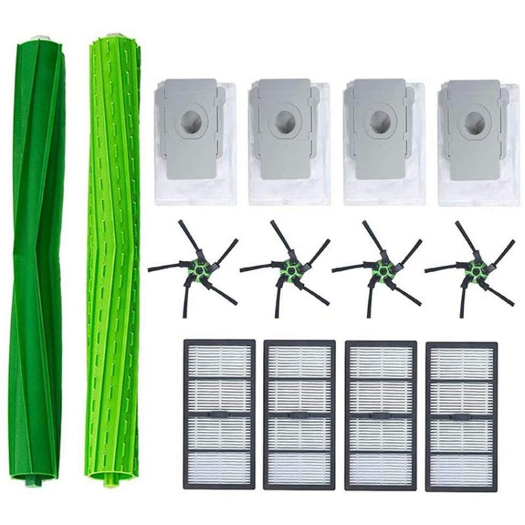 掃地機器人滾刷+海帕+邊刷+塵袋套裝 適用於iRobot Roomba S9 S9+