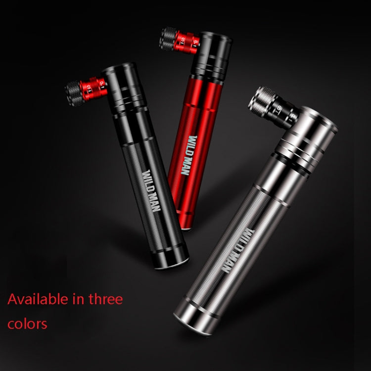 WILD MAN 山地公路車便攜打氣筒 美法嘴通用自行車打氣筒 迷你籃球足球氣筒