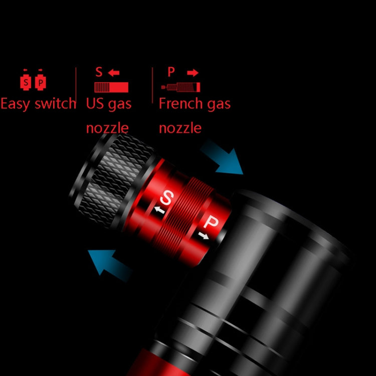 WILD MAN 山地公路車便攜打氣筒 美法嘴通用自行車打氣筒 迷你籃球足球氣筒