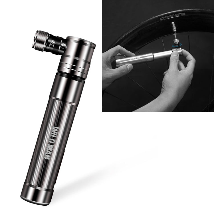 WILD MAN 山地公路車便攜打氣筒 美法嘴通用自行車打氣筒 迷你籃球足球氣筒