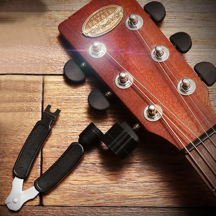 吉他換弦工具套裝剪弦器卷弦上弦三合一鉗吉它配件