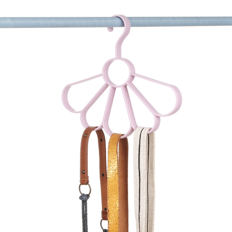 兩個一賣平原風花瓣圍巾衣架多功能風扇衣架腰帶晾衣架