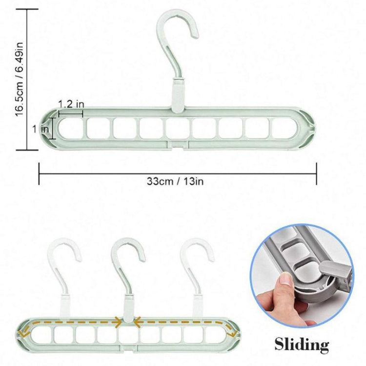 家居收納組織衣架晾衣架塑料圍巾衣架收納架