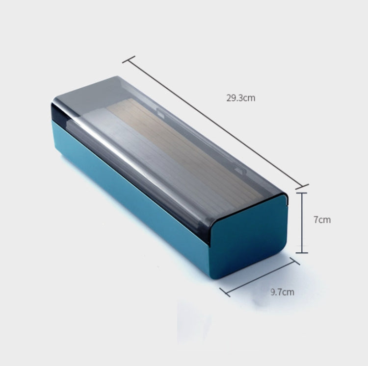 家用廚房塑料防塵瀝水分隔筷子筒收納盒