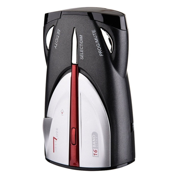 12V 激光反雷達車載探測器 360度LED显示警用車速表 語音警報器