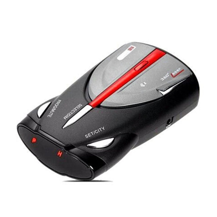 12V 激光反雷達車載探測器 360度LED显示警用車速表 語音警報器