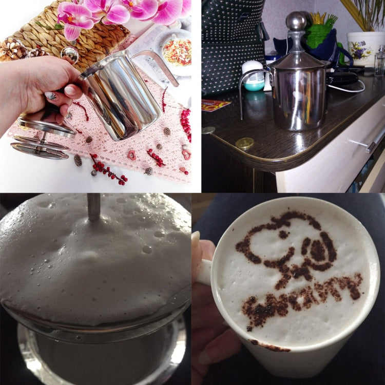 不銹鋼手動發泡器 配加厚雙層發泡濾網