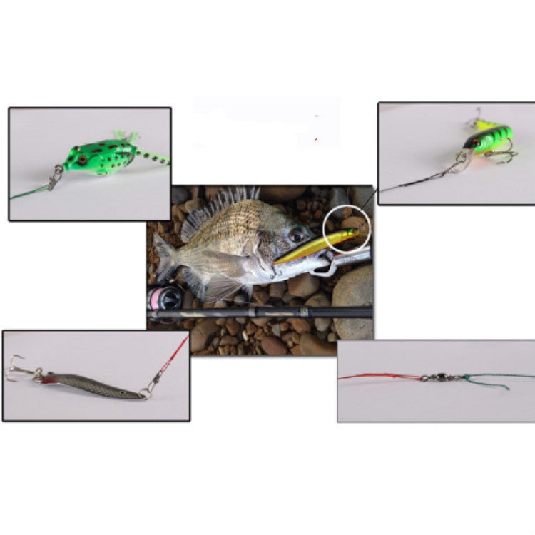 20個路亞前導線帶別針鋼絲防咬線