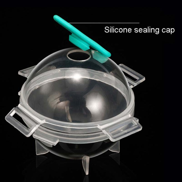 12個一賣 威士忌冰球模具硅膠PP圓形大冰格 顏色隨機發貨