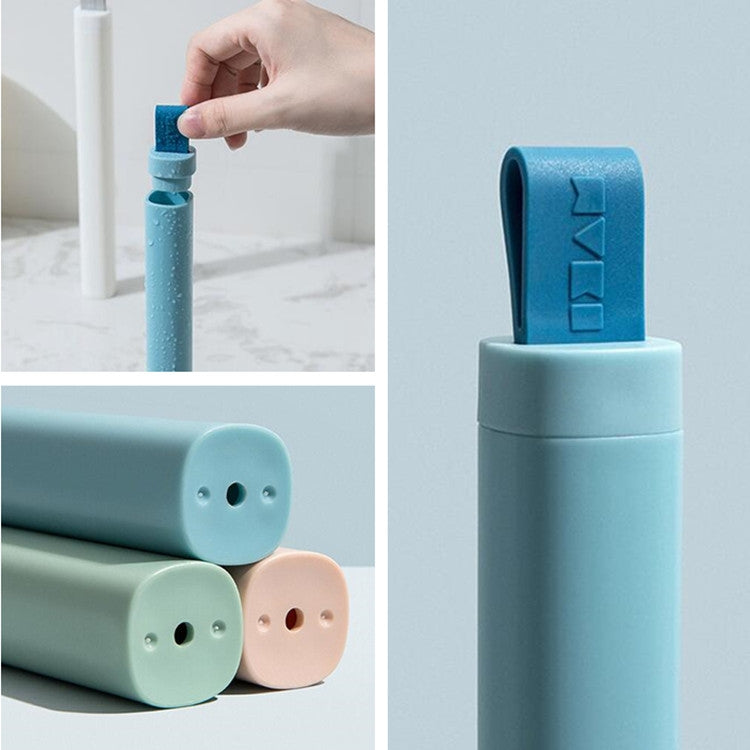 旅行牙刷收納盒簡約家用牙刷收納he