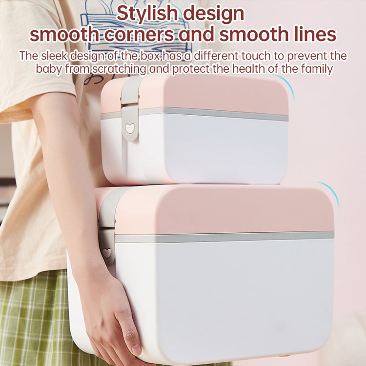 多功能家用防塵收納急救雙層醫藥箱