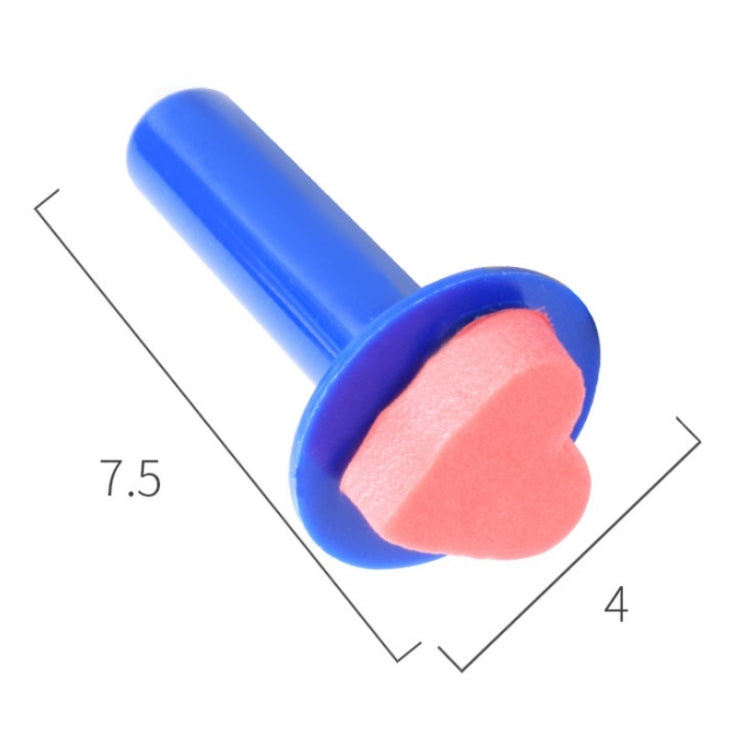 5支裝 兒童繪畫美術DIY筆刷海綿印章