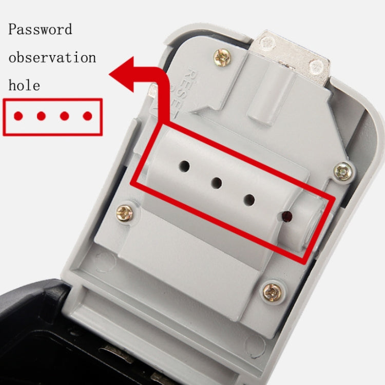 壁掛鑰匙密碼盒工地家用裝修四位密碼鎖鑰匙盒