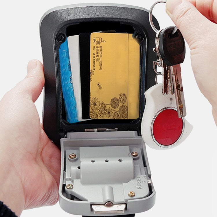 壁掛鑰匙密碼盒工地家用裝修四位密碼鎖鑰匙盒