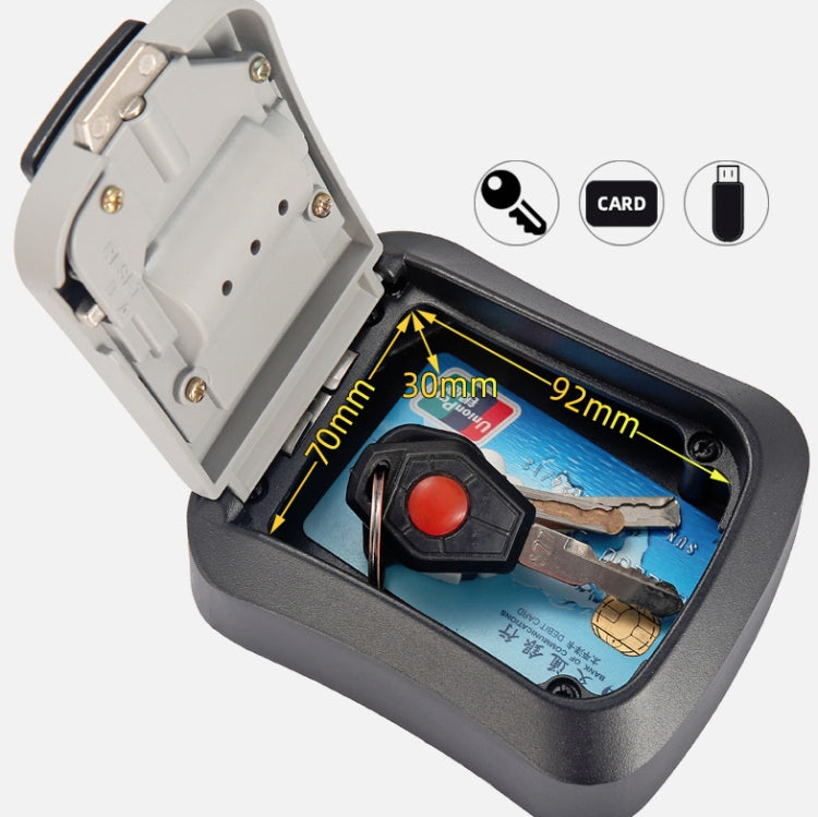 壁掛鑰匙密碼盒工地家用裝修四位密碼鎖鑰匙盒