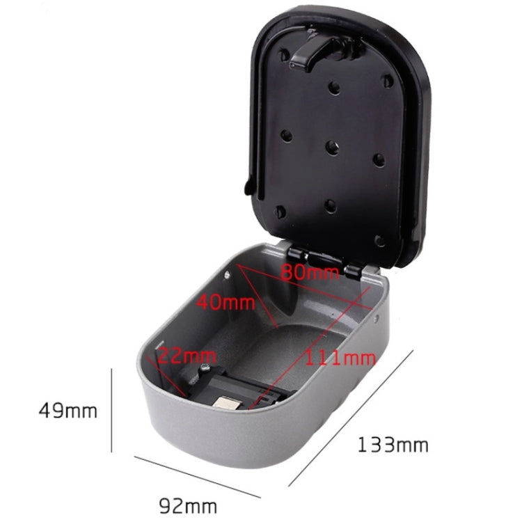 KS020 密碼鎖鑰匙盒壁掛式工地裝修鑰匙密碼鎖