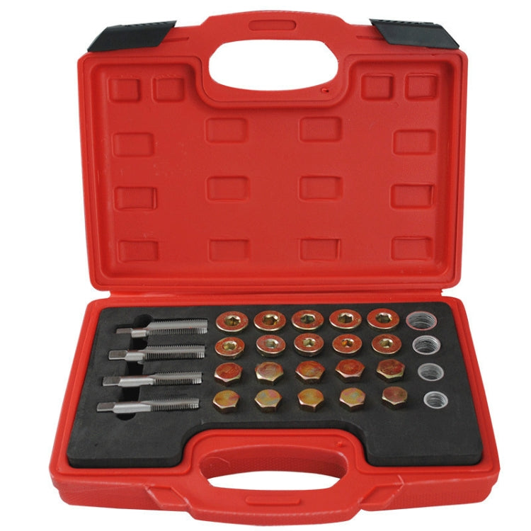 汽車油底殼放油螺絲滑牙修復工具油底螺絲