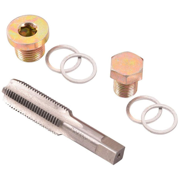 汽車油底殼放油螺絲滑牙修復工具油底螺絲