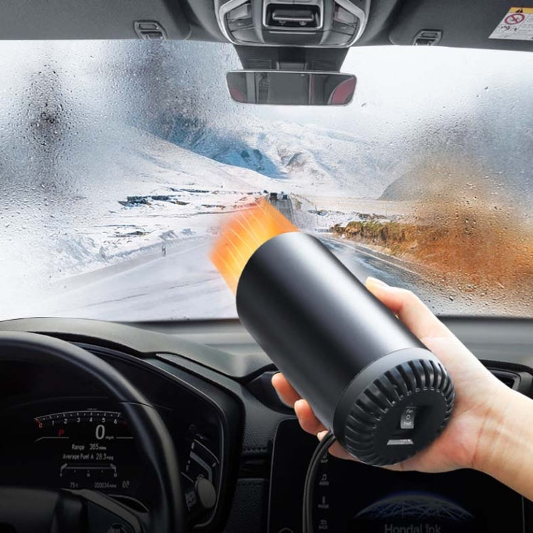 車載暖風機大功率圓筒暖風機12V除霧除霜器