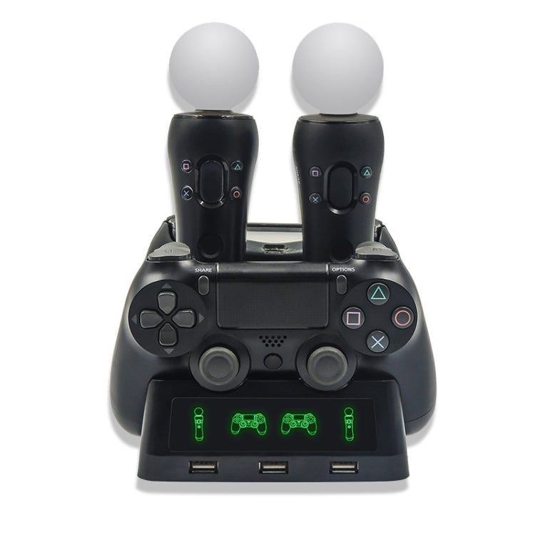 iPlay 適用於 PS4 / PS4 Move / PS VR遊戲手柄充電器