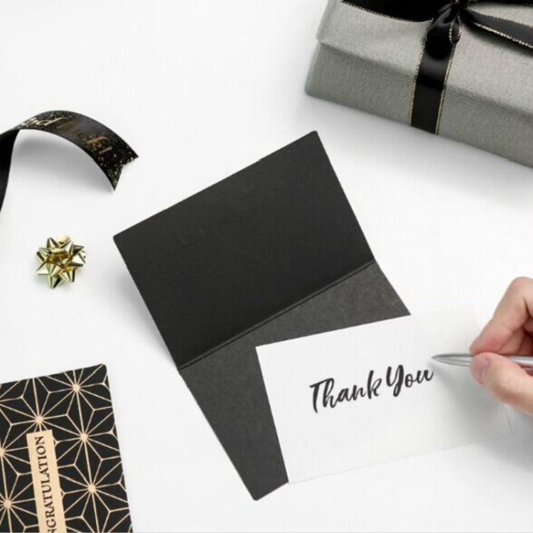 六個一賣創意商務燙金感恩生日賀卡