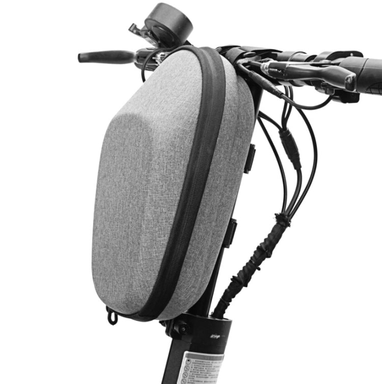 適用於小米九號電動滑板車 PU皮防水EVA硬殼包電動摺疊車車頭掛包