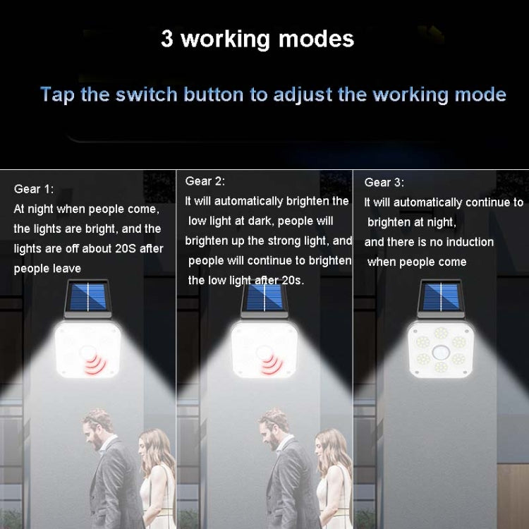 太陽能壁燈戶外防水人體感應庭院燈路燈